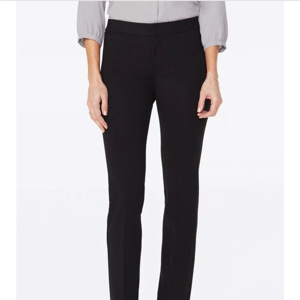 NYDJ Trouser Black Jersey Lift Tuck Technology Size 6
